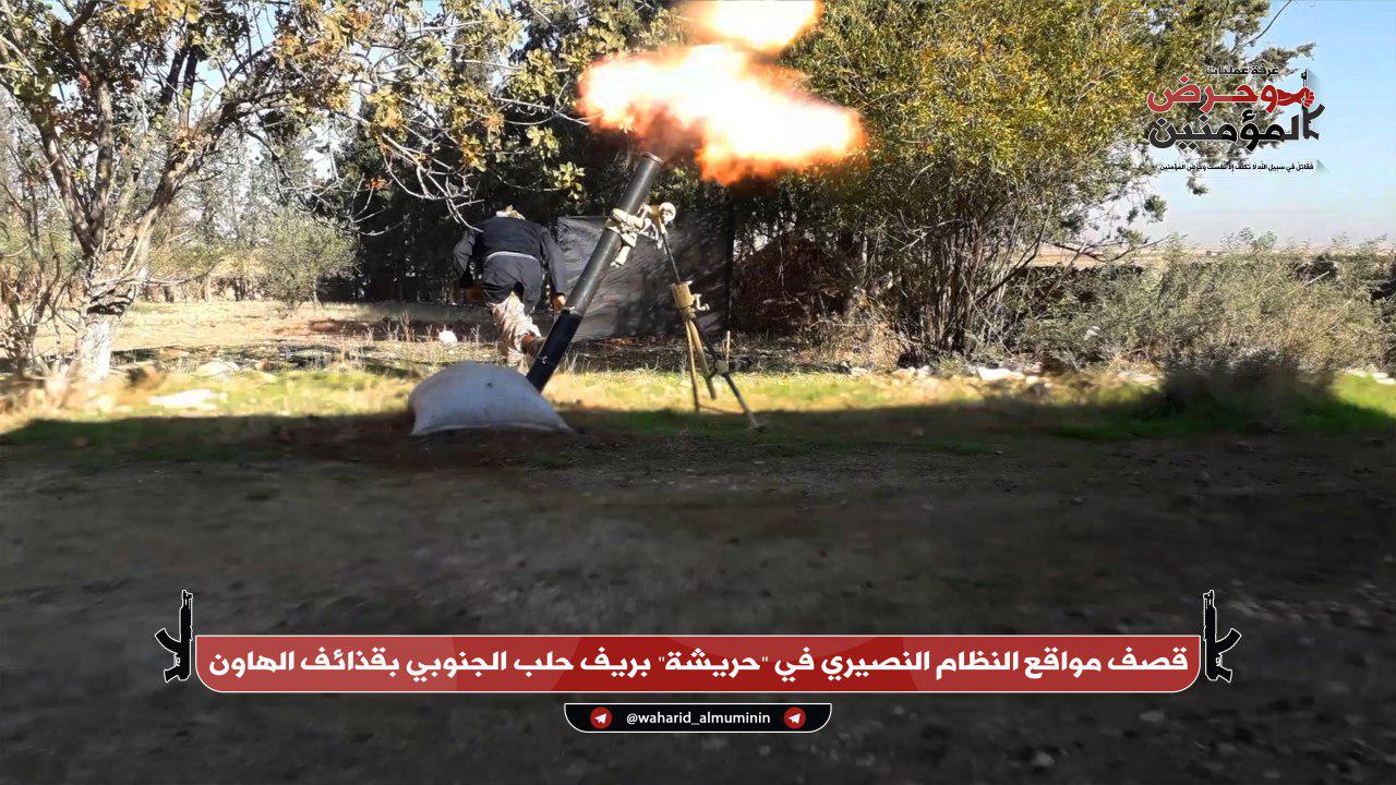 "Moderate Opposition" Shells Syrian Army Positions In Aleppo And Northern Hama (Photos)