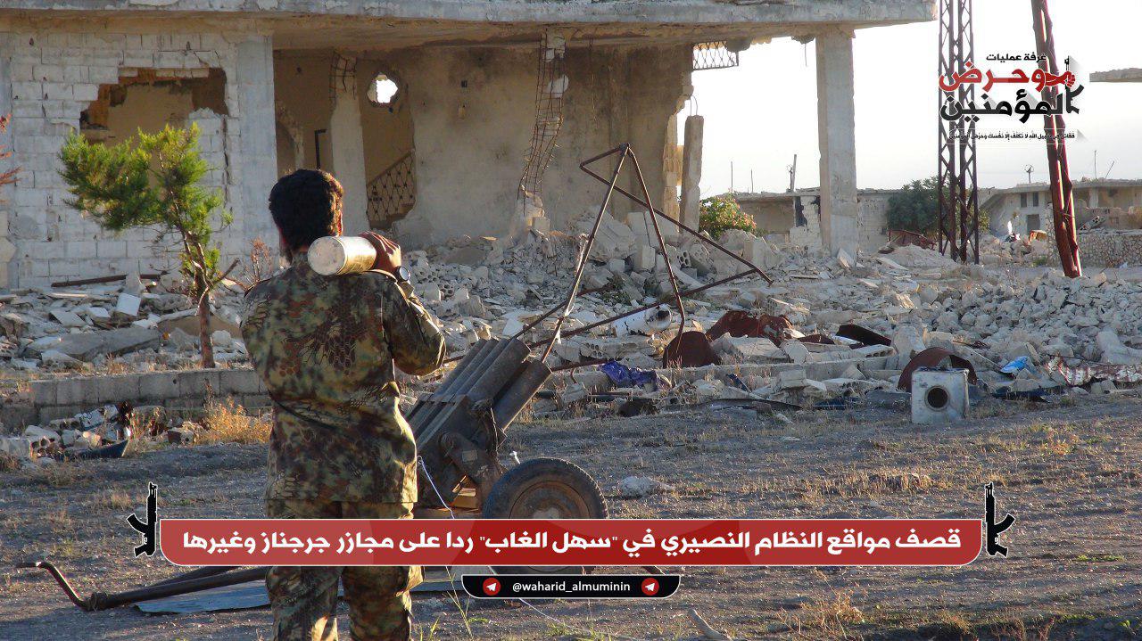 Al-Qaeda-linked Militants Continue Their Attacks On Syrian Army In Northwestern Hama (Photos)