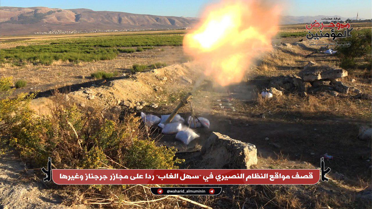 Al-Qaeda-linked Militants Continue Their Attacks On Syrian Army In Northwestern Hama (Photos)