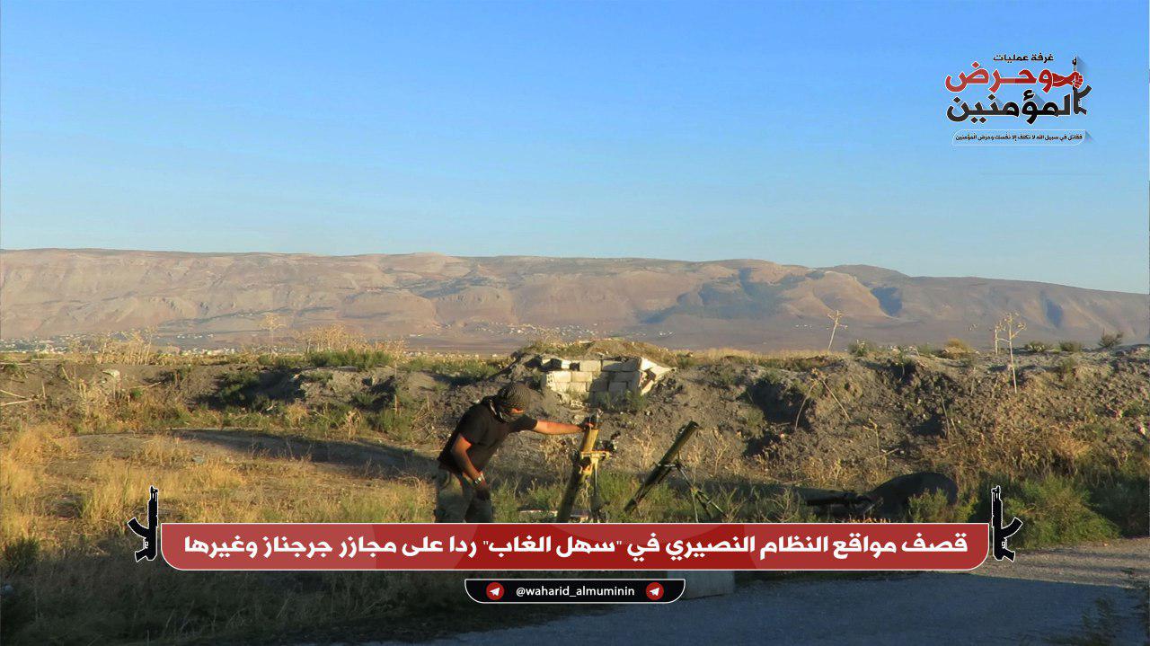 Al-Qaeda-linked Militants Continue Their Attacks On Syrian Army In Northwestern Hama (Photos)