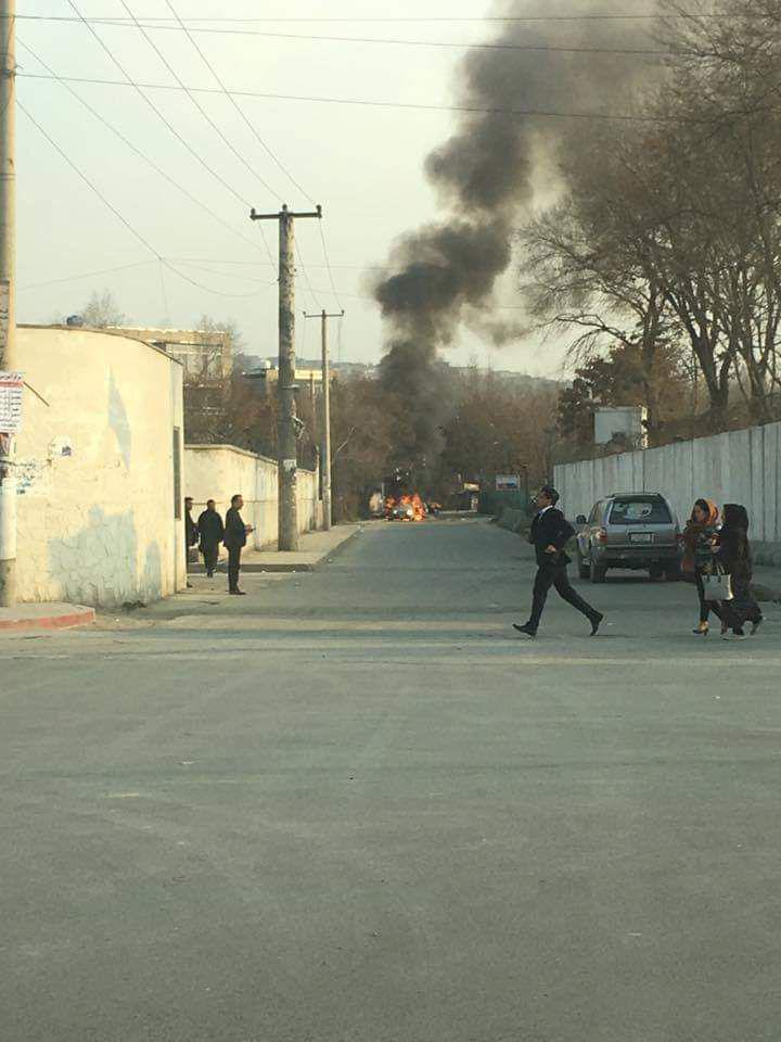 Car Bomb Explodes In Kabul Government Compound, Gunmen Storm Buldings