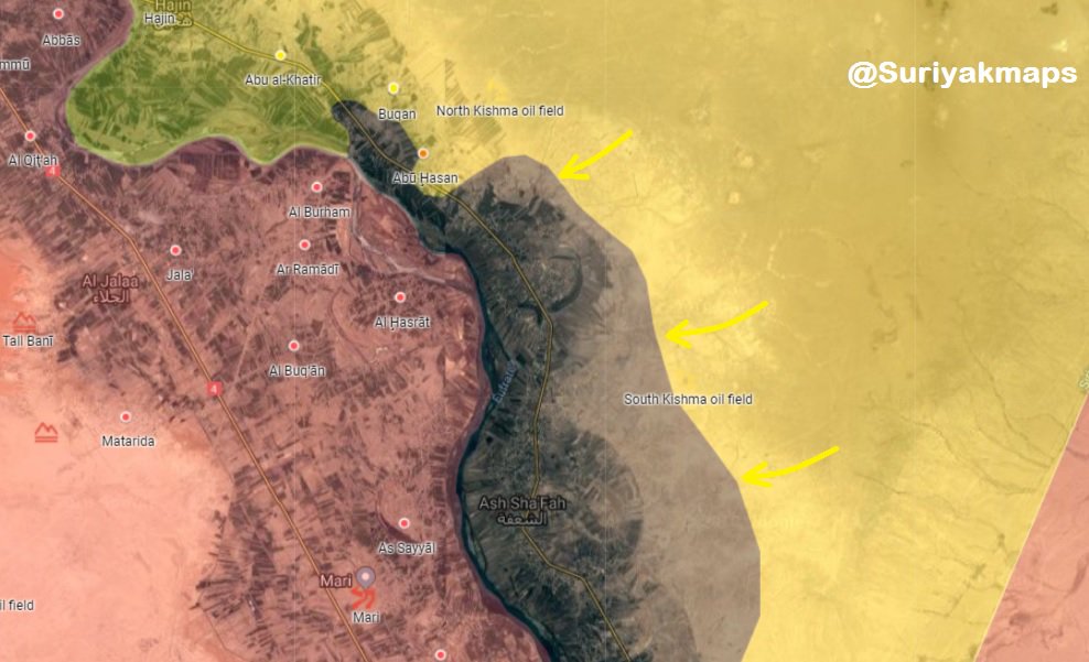 In Maps: SDF Advances Against ISIS In Hajin Pocket