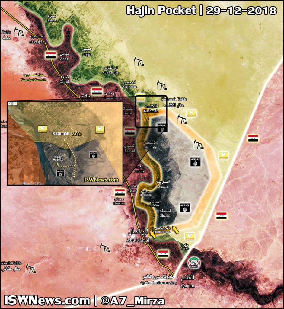 In Maps: SDF Makes Gains Against ISIS In Euphrates Valley