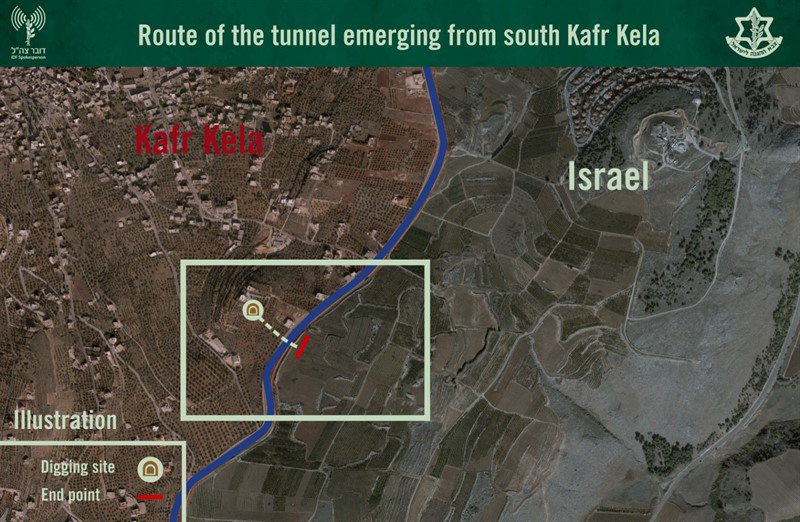 Israel Claims It Destroyed 200m-Long Hezbollah Attack Tunnel At Lebanese Border