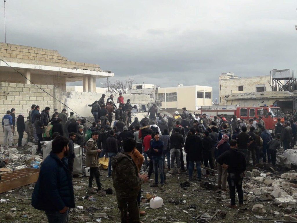 Car Bomb Attack Kills At Least 10, Injures 20 In Syria's Azaz (Photos)