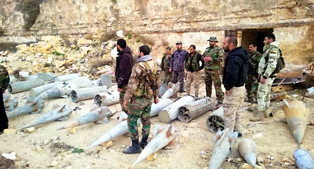 Army Captures Cache Of Anti-Aircraft & Anti-Tank Missiles In Southern Syria (Photos)