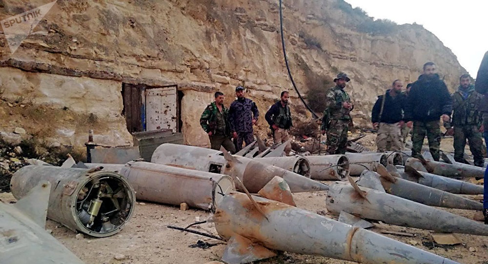 Army Captures Cache Of Anti-Aircraft & Anti-Tank Missiles In Southern Syria (Photos)