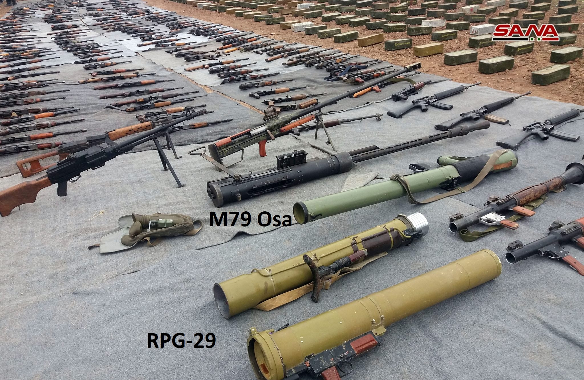 Army Uncovers Loads Of US- And Israeli-Supplied Weapons And Medical Equipment In Southern Syria