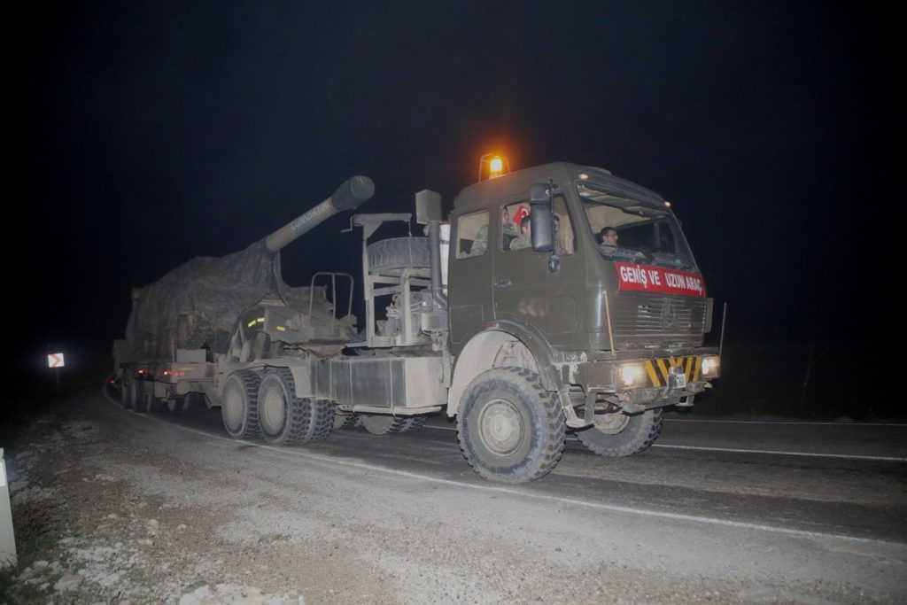 Photos, Videos: Turkish Military Build Up On Border With SDF-Held Part Of Syria