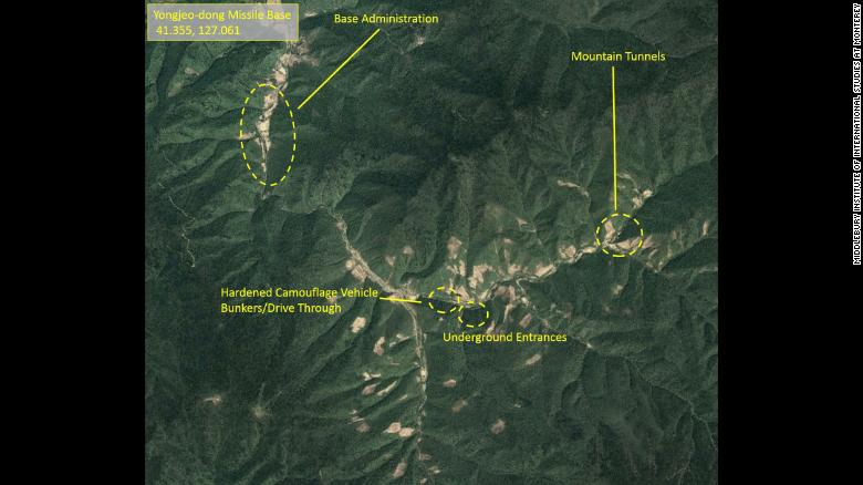 New Satellite Images Reportedly Show North Korea Is Constructing Long-Range Missile Base