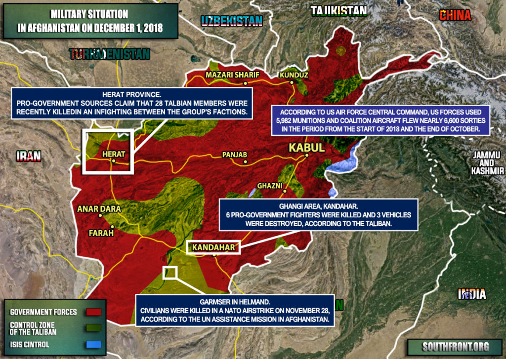 US Dropped Record High Number Of Munnitions On Targets In Afghanistan Since Start Of 2018