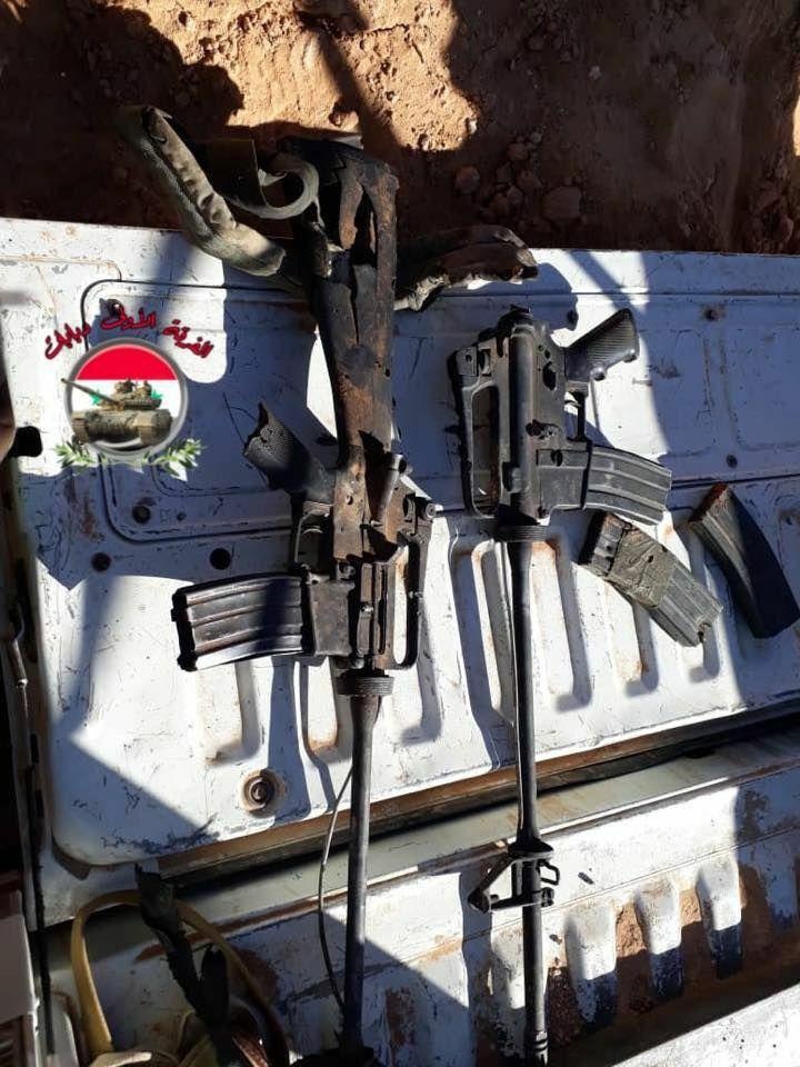 In Photos: Vehicle Of US-backed Militants Eliminated By Syrian Troops Near At-Tanf