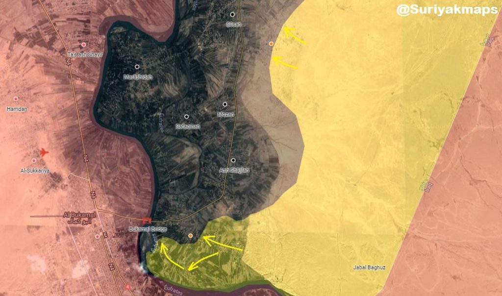 In Maps: SDF Advances Against ISIS In Hajin Pocket