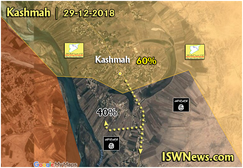 In Maps: SDF Makes Gains Against ISIS In Euphrates Valley