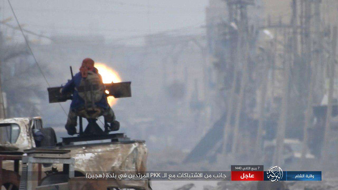 ISIS Loses Dozens Of Fighters While Trying To Hold Onto Its Positions In Hajin (Photos)