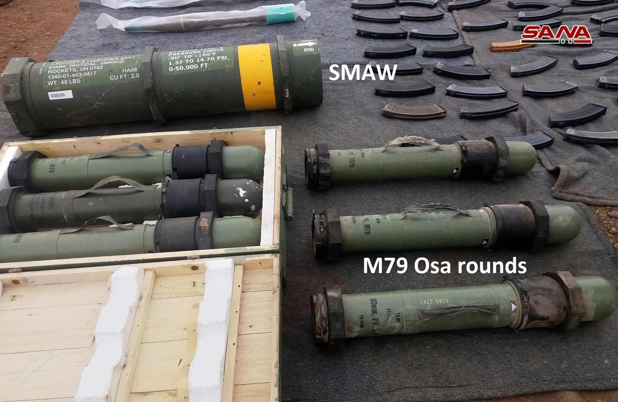 Army Uncovers Loads Of US- And Israeli-Supplied Weapons And Medical Equipment In Southern Syria