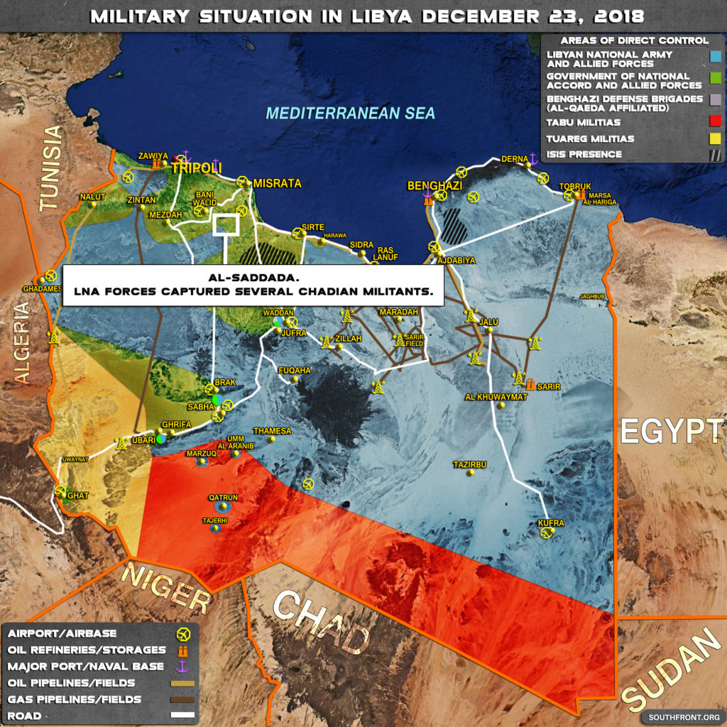 LNA Expands Influence In Northwestern Libya After Series Of Operations Against Local Militant Groups (Map)