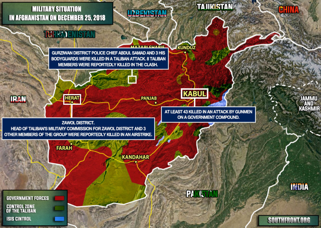 Large Attack In Kabul Leaves At Least 43 Dead. Taliban Demands US Withdrawal From Afghanistan