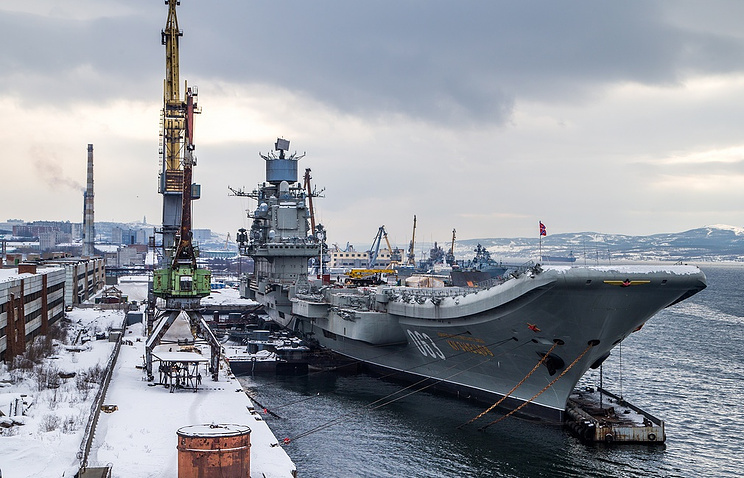 Two Servicemen Stole 1.4m-Ruble-Worth Electronic Components From Admiral Kuznetsov