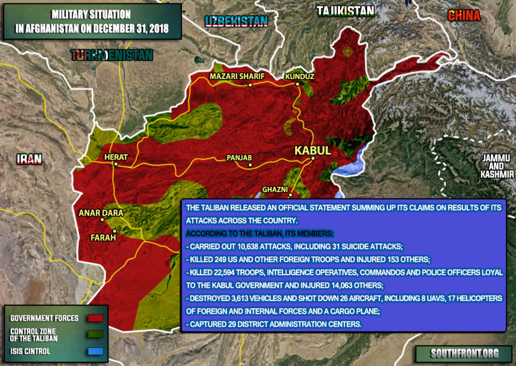 Taliban Says It Conducted Over 10,000 Attacks On Foreign, Pro-Government Forces In 2018