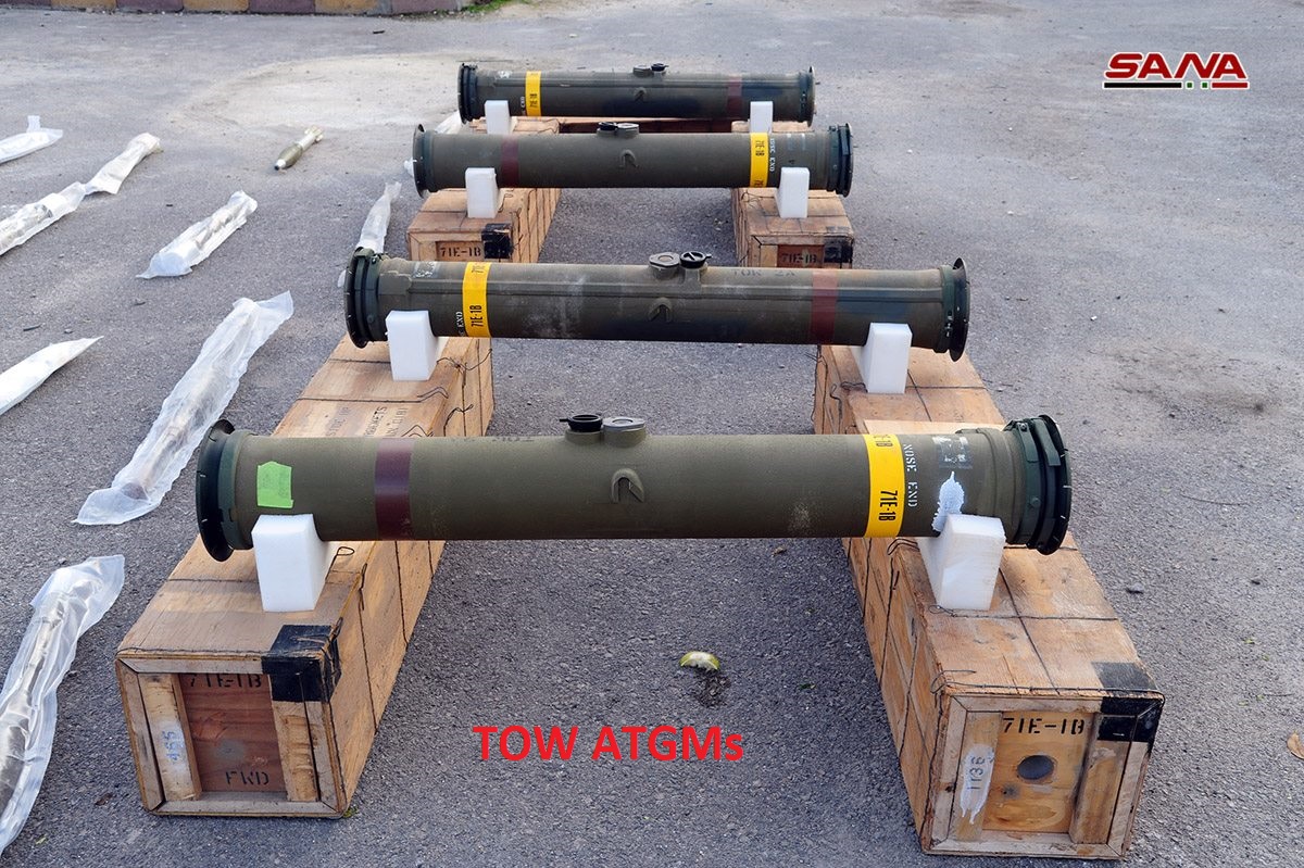 Army Uncovers Loads Of Ammunition, Including TOW Missiles, In Southern Syria (Video)