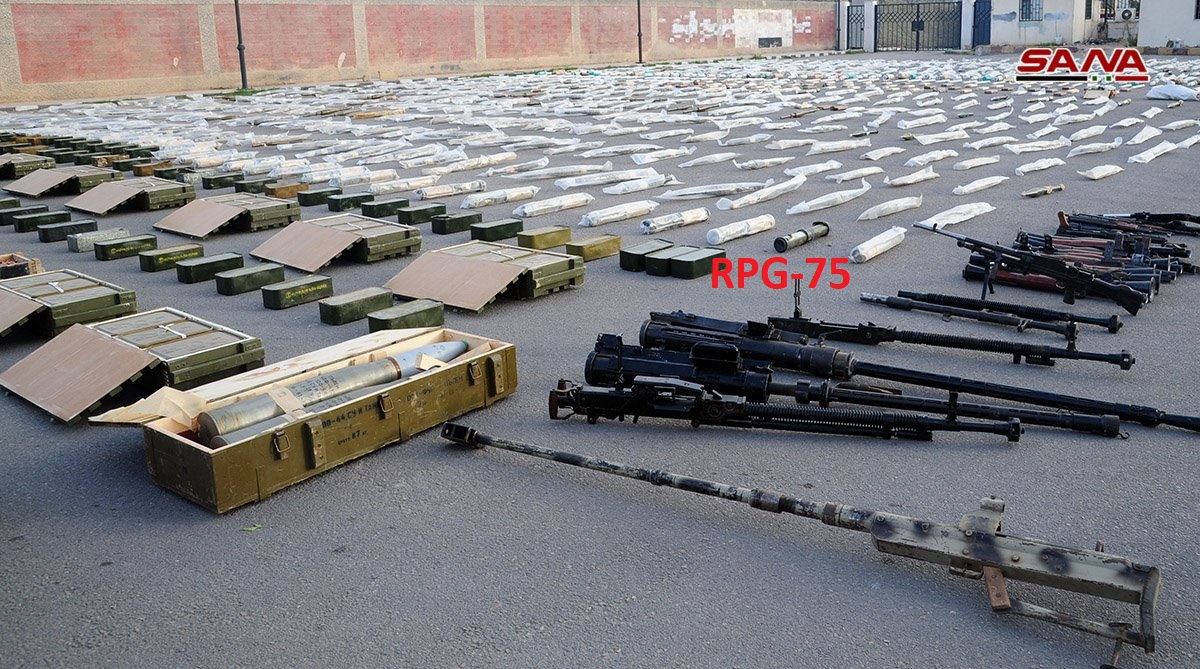 Army Uncovers Loads Of Ammunition, Including TOW Missiles, In Southern Syria (Video)