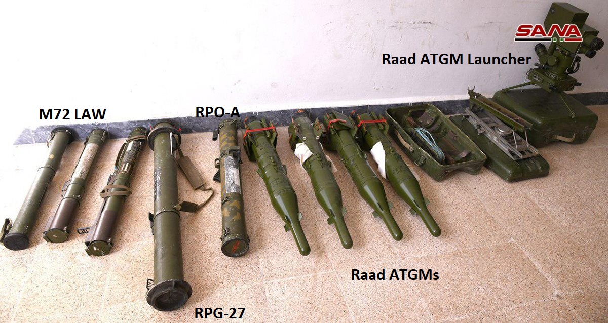 Army Captures Cache Of Anti-Aircraft & Anti-Tank Missiles In Southern Syria (Photos)