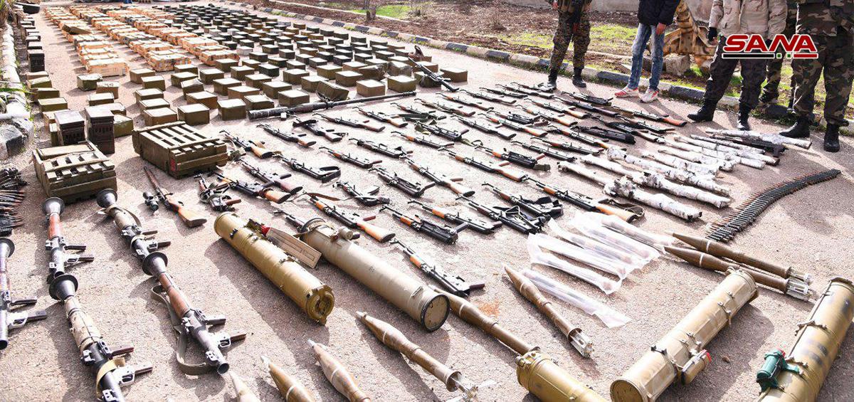 Army Captures Cache Of Anti-Aircraft & Anti-Tank Missiles In Southern Syria (Photos)