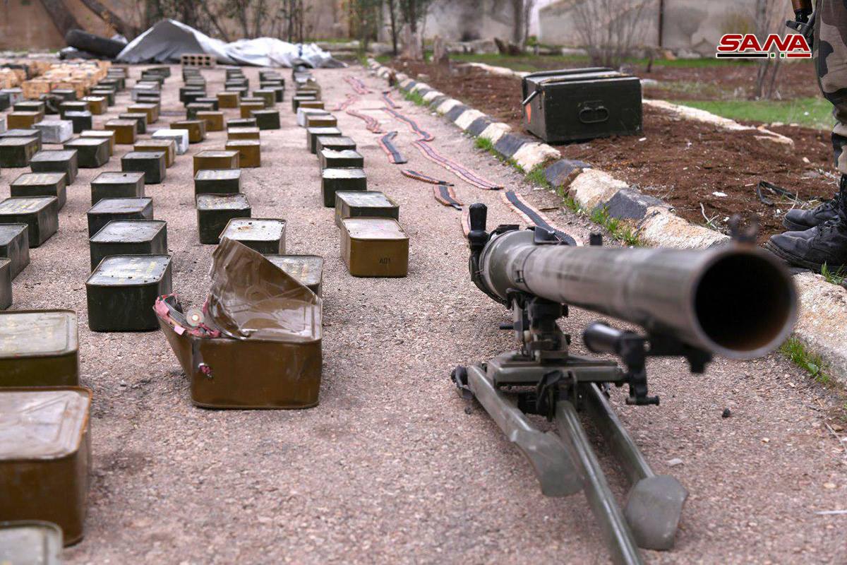 Army Captures Cache Of Anti-Aircraft & Anti-Tank Missiles In Southern Syria (Photos)