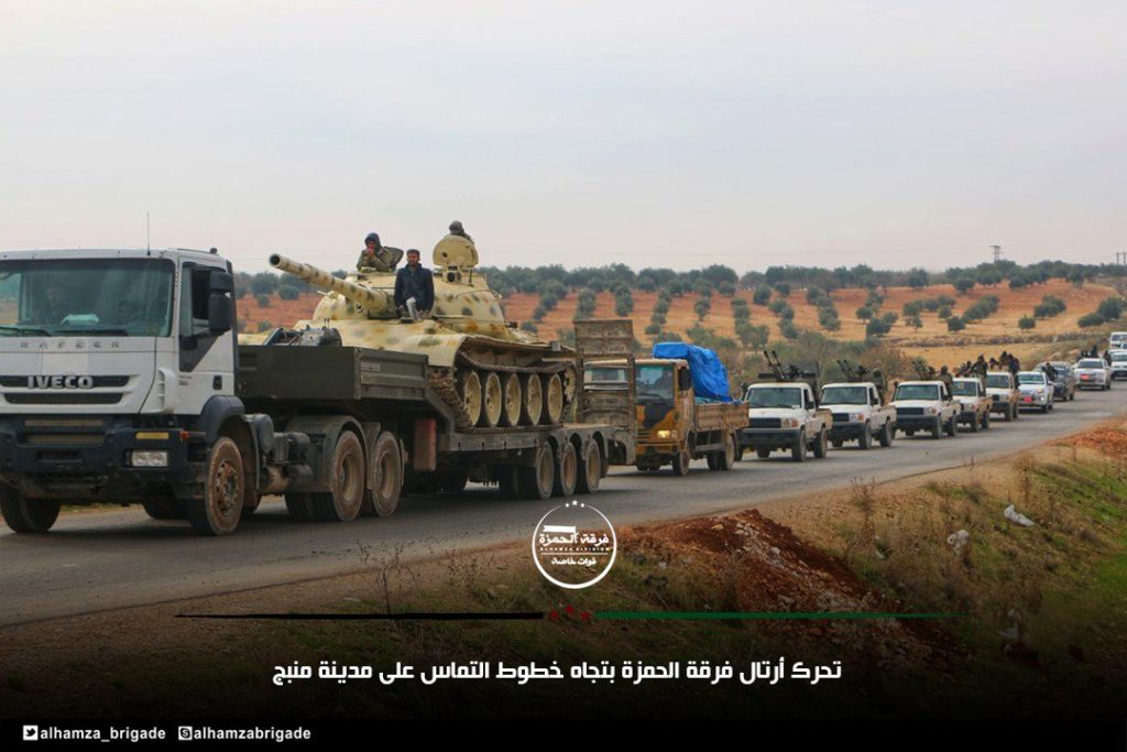 In Photos: Turkish-backed Militants Continue To Conentrate Forces Near Manbij Despite Reported Deal Between Syrian Army And YPG