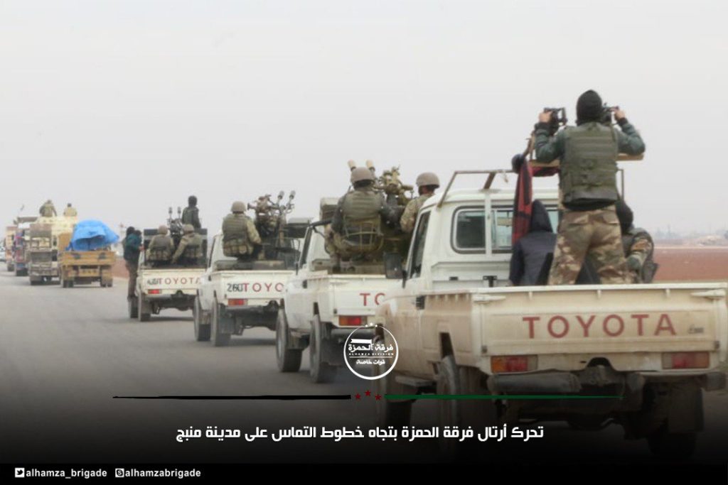 In Photos: Turkish-backed Militants Continue To Conentrate Forces Near Manbij Despite Reported Deal Between Syrian Army And YPG