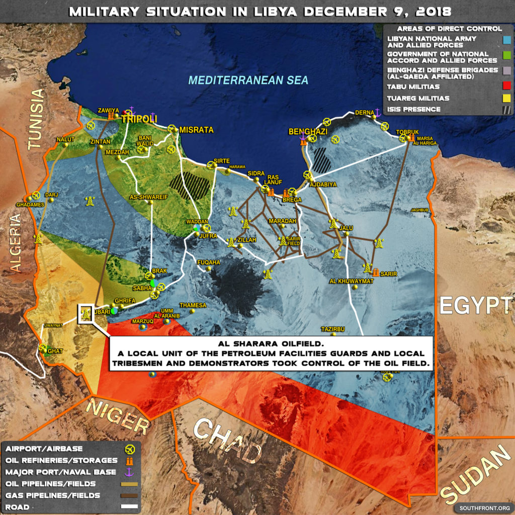 Local Militia, Demonstrators Capture Libya's Largest Oil Field (Map Update)