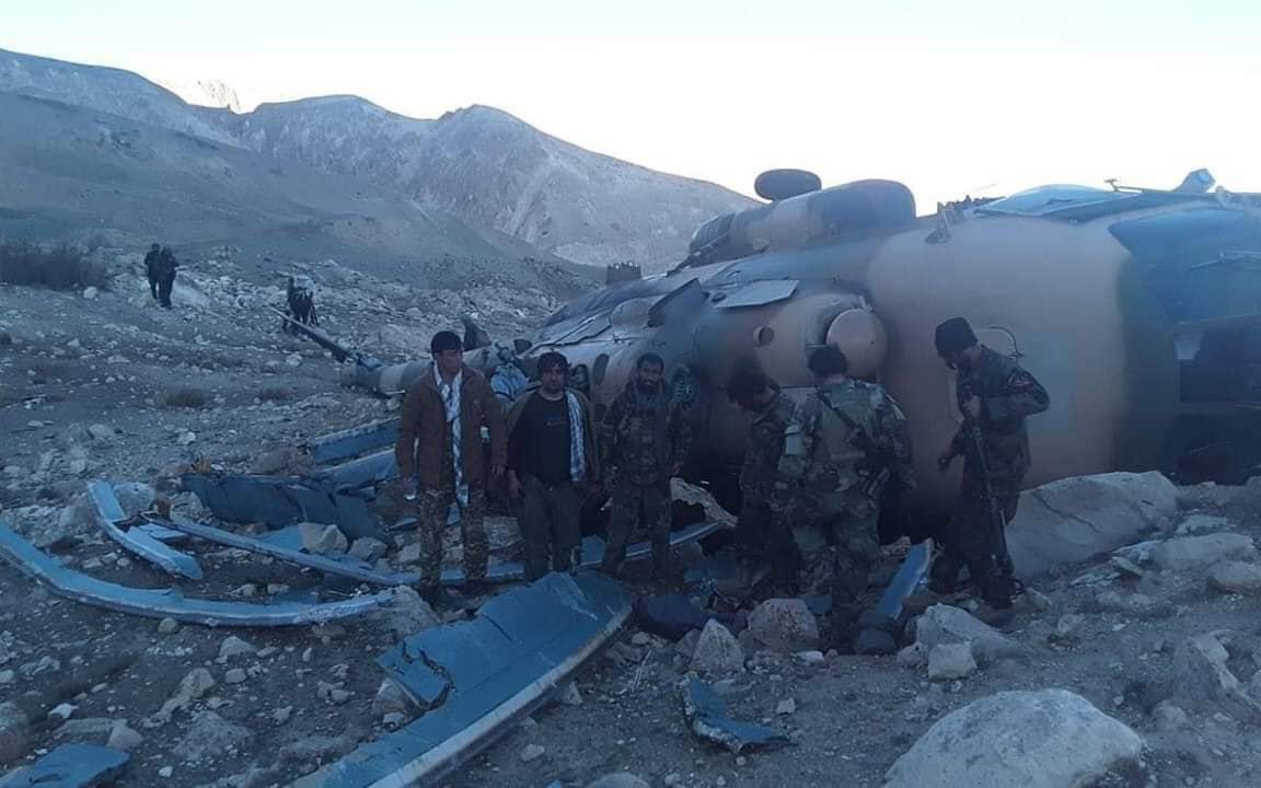 Another Military Helicopter Crashes In Afghanistan’s Faryab