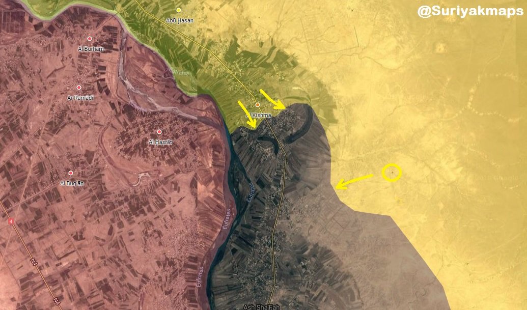 US-led Coalition Intensifies Strikes On Remaining ISIS Positions In Euphrates Valley (Maps)