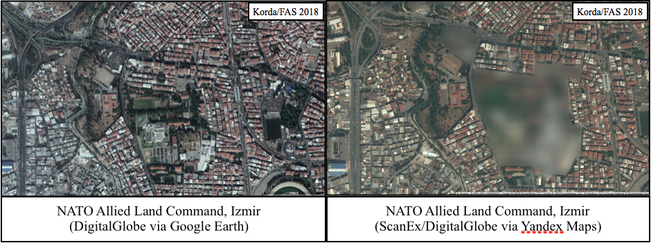 Russian Mapping Service Accidentally Reveals Locations Of Israeli and Turkish 'Secret' Military Facilities