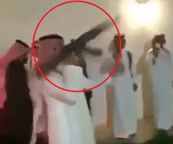 Saudi-style Party: Prince Almost Kills His Friends With Ak-47 (Video)