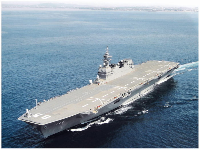 Japan To "Defensively" Retrofit JS Izumo Helicopter Destroyer For F-35 Jets