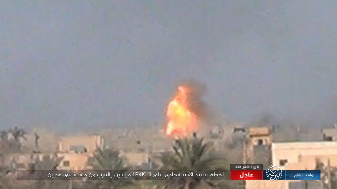 ISIS Resorts To Car Bombs In Last Attempt To Repel US-Led Attack On Hajin (Photos)