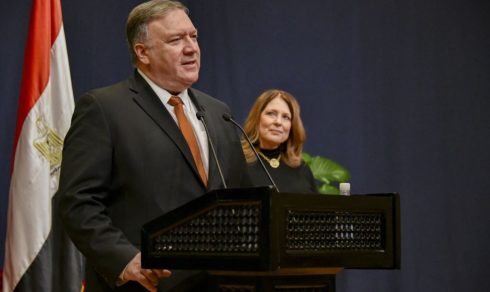 Pompeo Turns Reality Upside Down