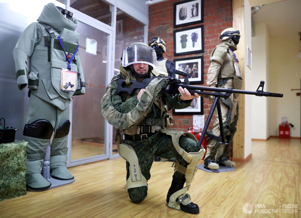 Russia's New Military Exoskeleton Is Alredy Tested In Syria