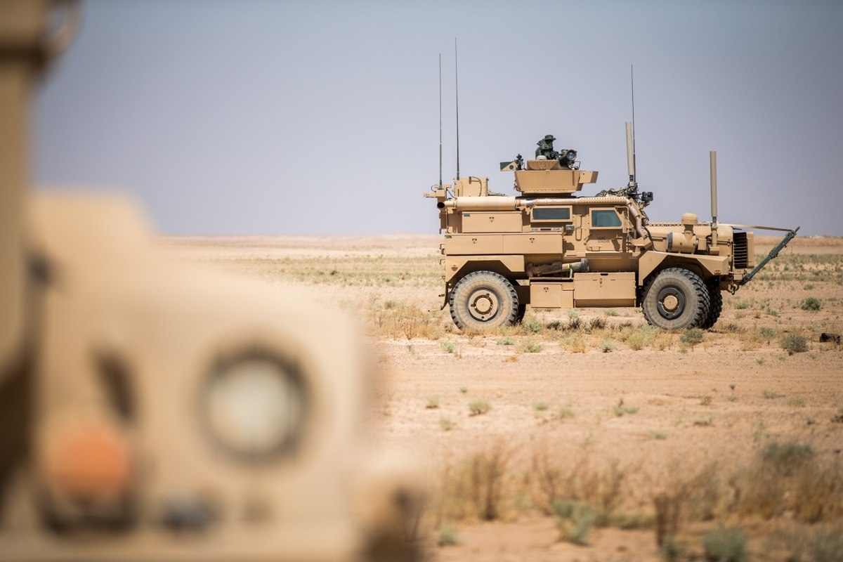 US Army 'Fire Support Vehicle' Spotted In Northeastern Syria (Photos)