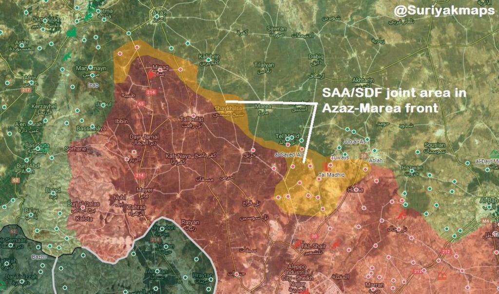 In Maps: Syrian Army Strengthens Its Positions On Contact Line With Turkish-occupied Area In Northern Syria