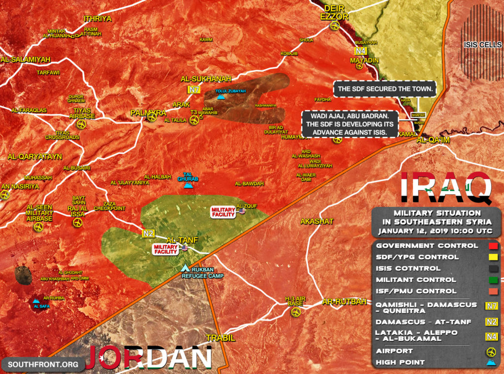 US-Backed Forces Continue Their Advance On ISIS Positions In Euphrates Valley (Map Update)