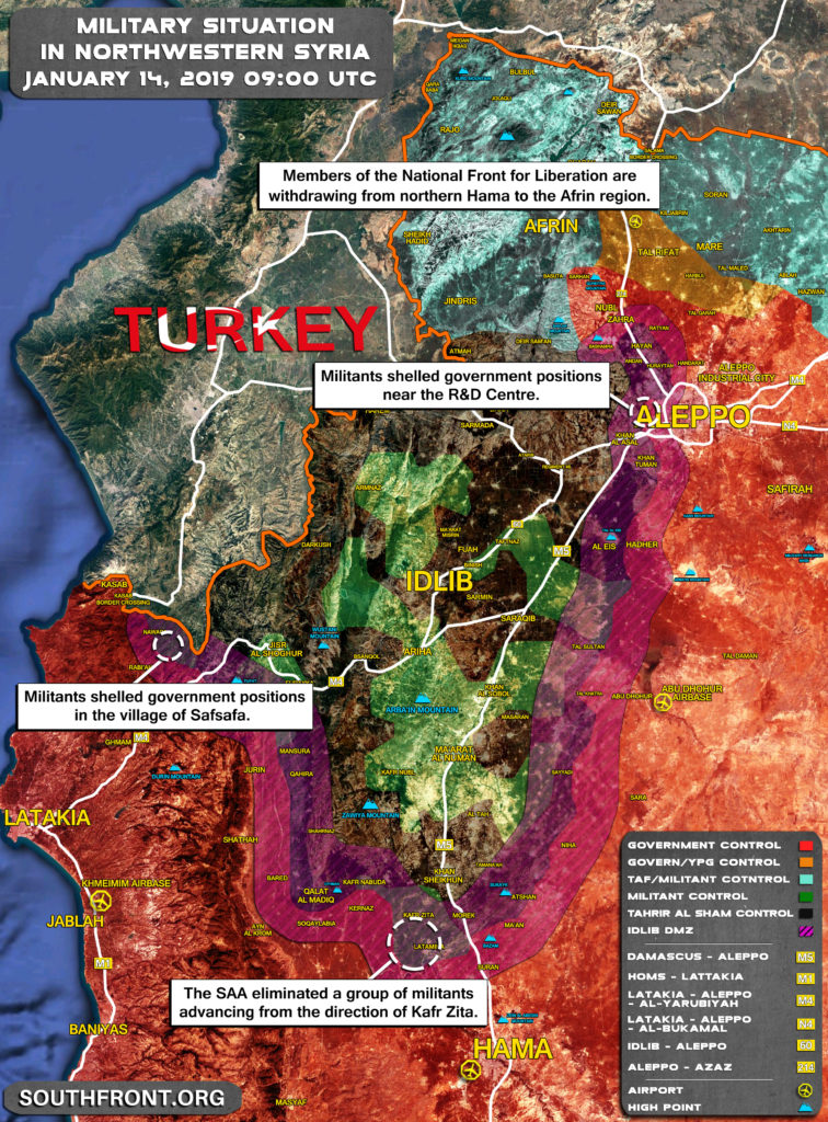 Idlib De-Escalation: Small Militant Factions Merge With Turkish-backed Faylaq al-Sham. Hayat Tahrir al-Sham Consolidates Forces