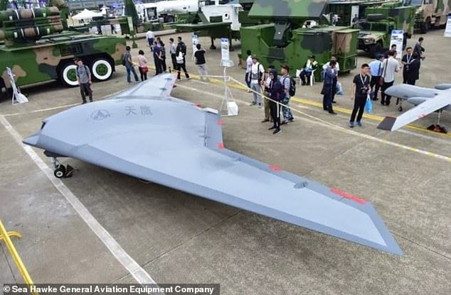 China Unveils Flight Footage Of Its Futuristic Stealth Drone 'Sky Hawk'