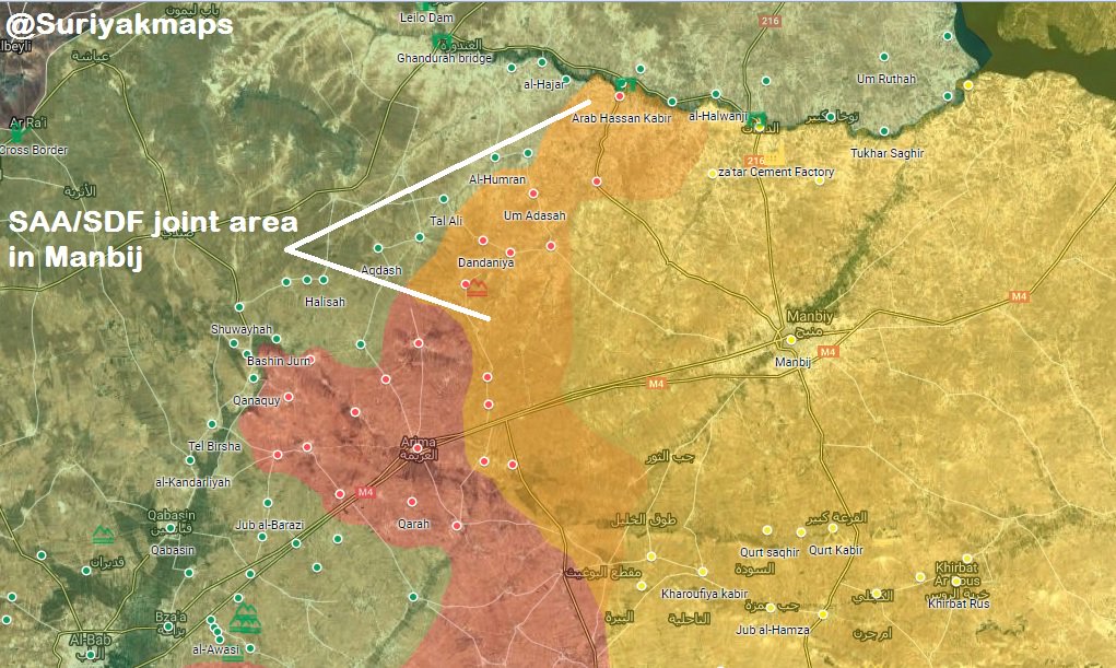 In Maps: Syrian Army Strengthens Its Positions On Contact Line With Turkish-occupied Area In Northern Syria