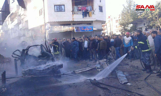 1 Civilian Killed, 14 Injured In Car Bomb Explosion In Syria's Lattakia (Photos)