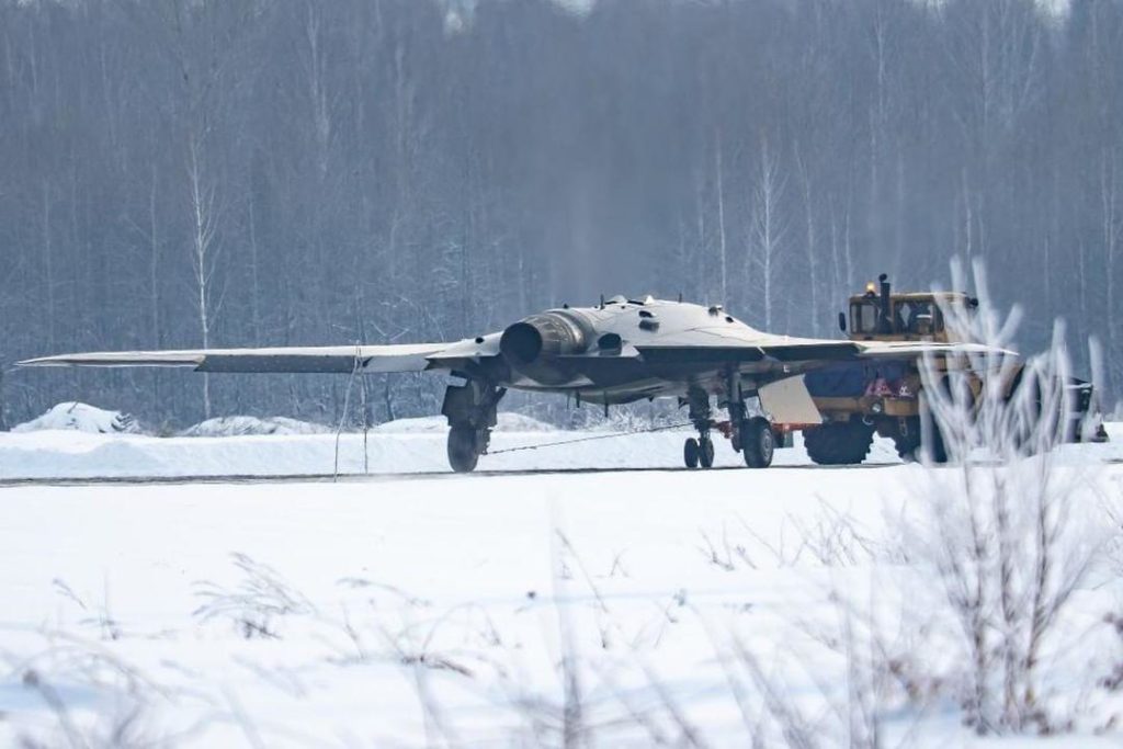 Photo Of Russia's 'Hunter' Stealthy Unmanned Combat Air Vehicle Appears Online