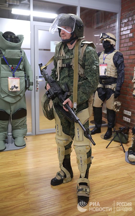 Russia's New Military Exoskeleton Is Alredy Tested In Syria