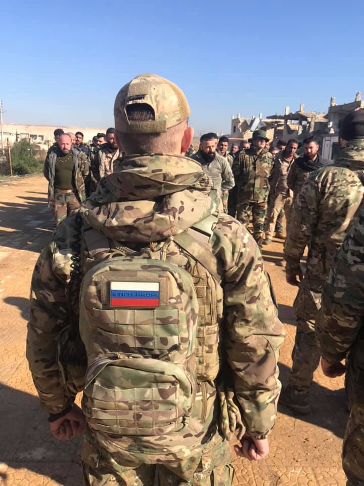 In Photos: Russian Instructors Train Members Of Liwa al-Quds